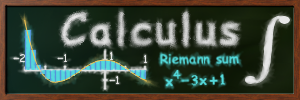 Riemann sum equation and graph